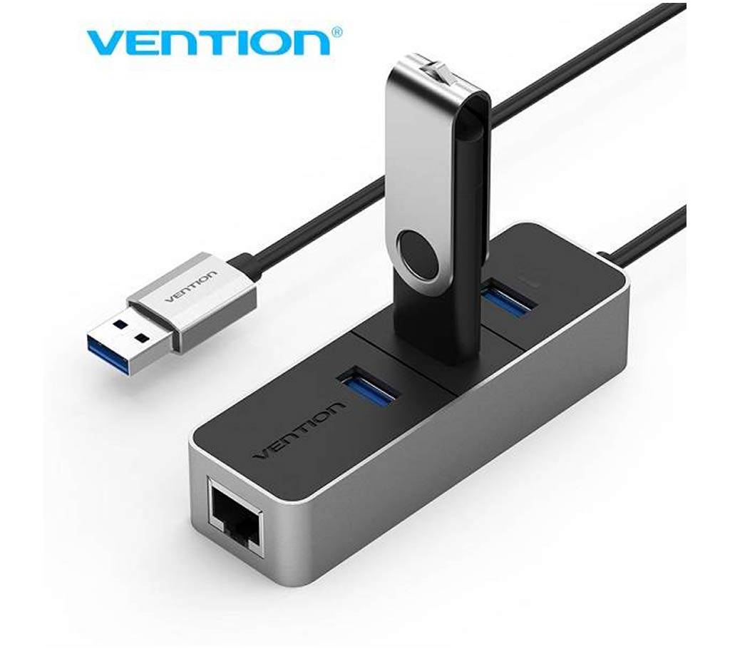 VENTION 3 পোর্ট USB 3.0 HUB উইথ 10/100Mbps LAN বাংলাদেশ - 661702