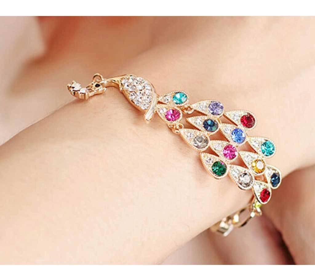 Chia Fashion Colorful Peacock Bracelet (by Pink Point - CHIA59) বাংলাদেশ - 687537