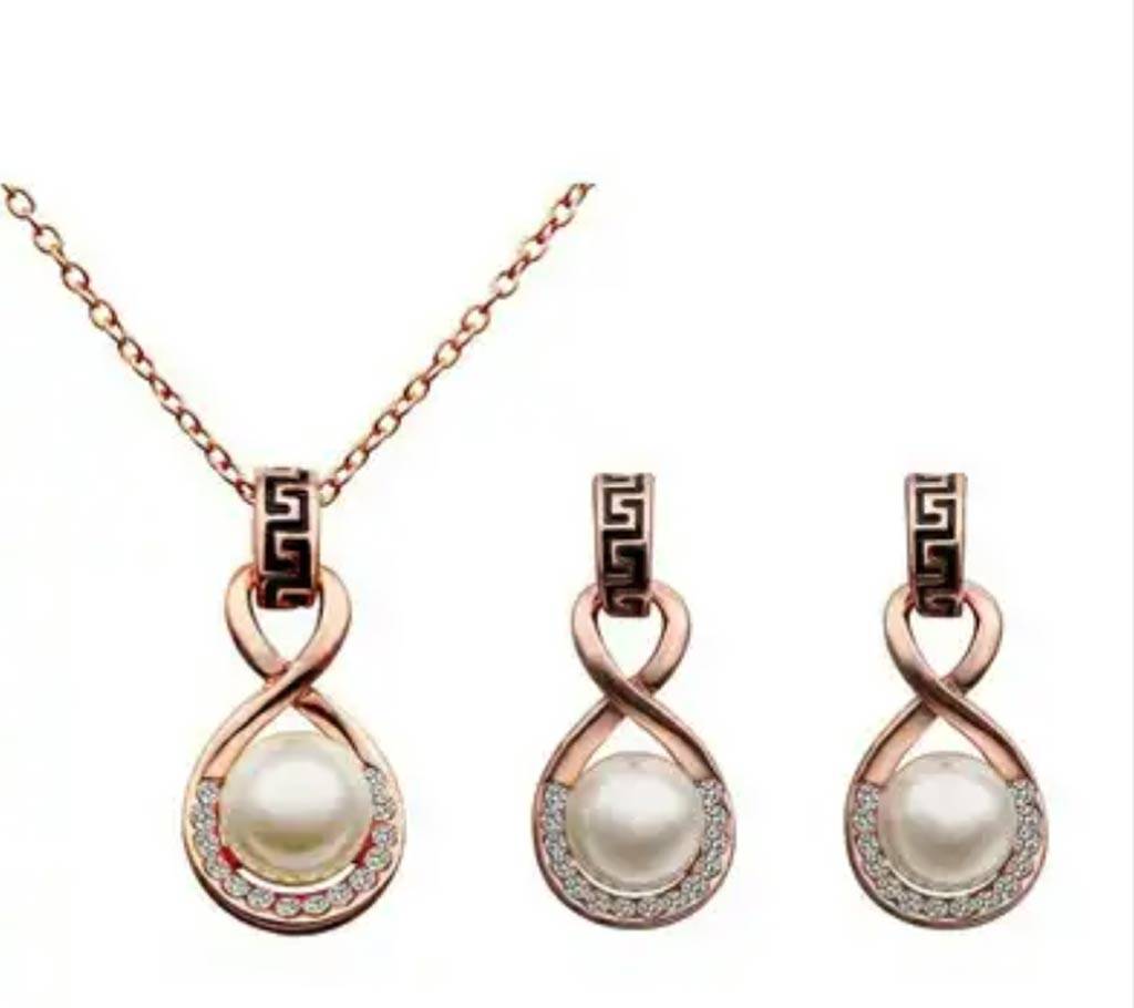 Chia Fashion Gold Plated elegant Jewelry Set (by Pink Point - CHIA73) বাংলাদেশ - 688332