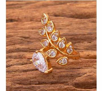 CZ CLASSIC RINGS WITH GOLD PLATING 58500 (by Pink Point - KJ58500)