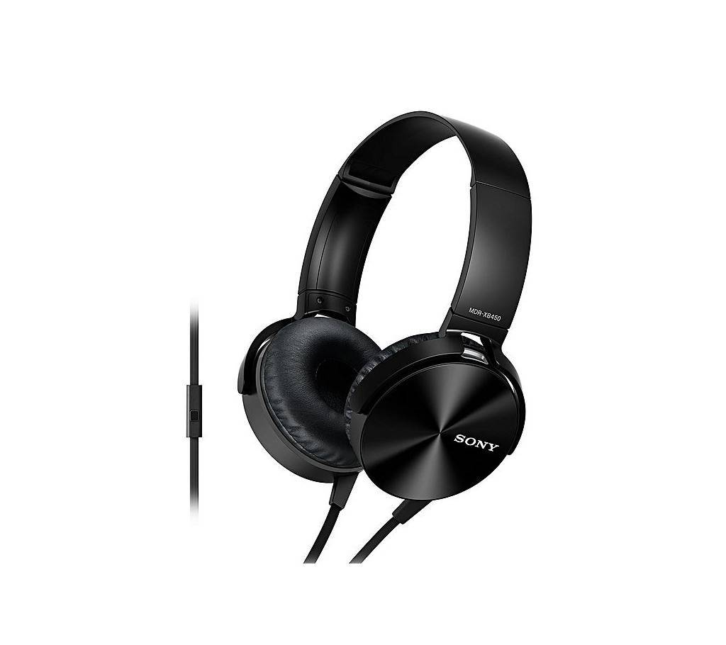 Sony Extra Bass MDR-XB450AP On-Ear Headphones বাংলাদেশ - 641343