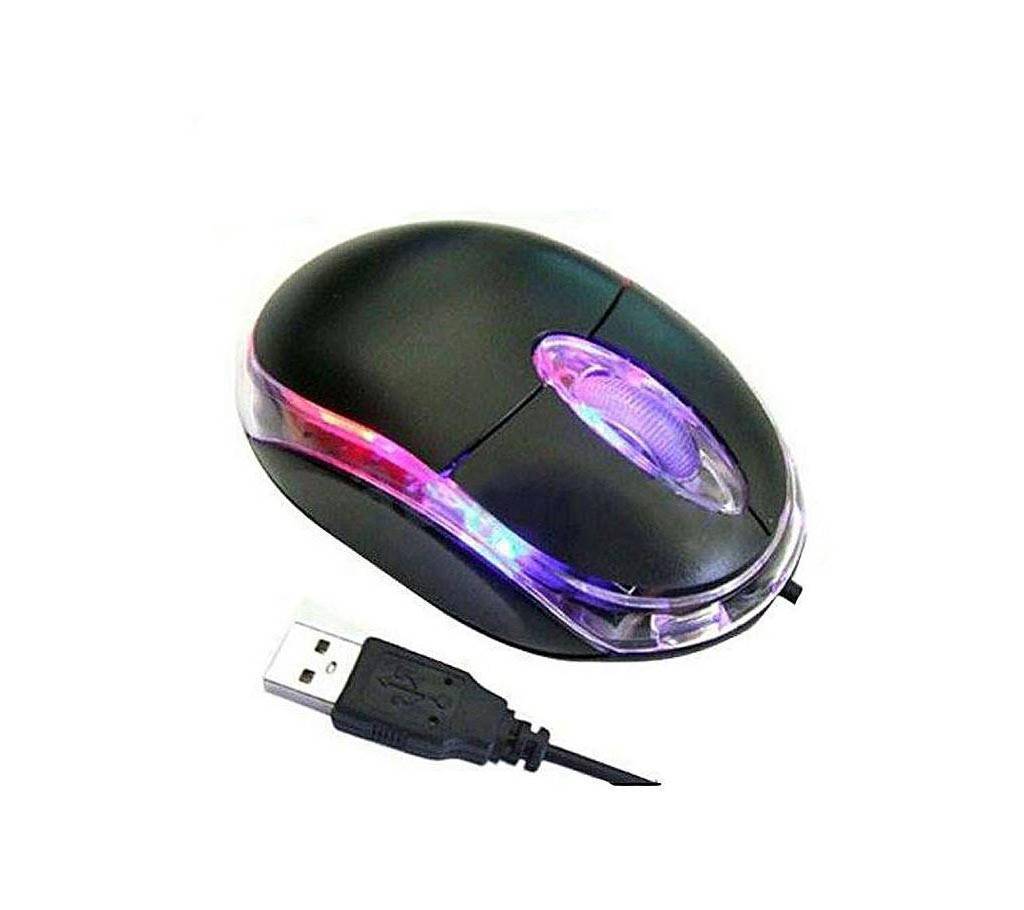 USB অপটিক্যাল  Mouse - Black বাংলাদেশ - 788895