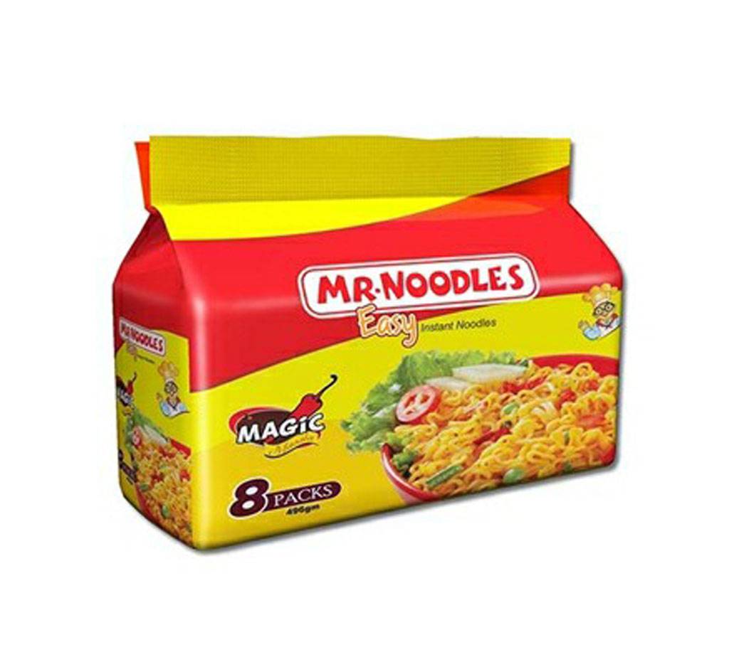 Mr. Noodles ৮ পিসের ফ্যামিলি প্যাক (Magic Masala) - 32346 বাংলাদেশ - 703220