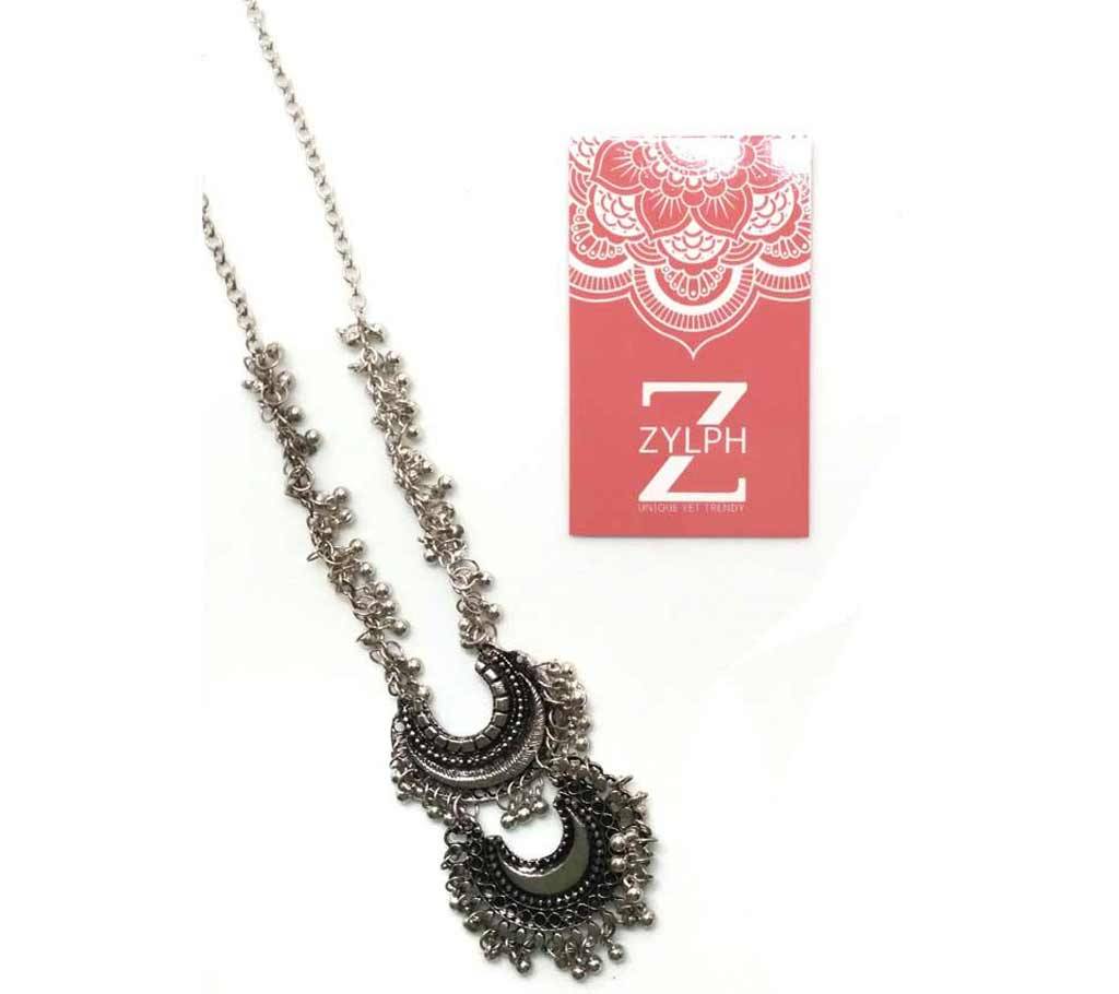 Afghani Two Layer Oxidized Necklace (by Zylph - NATLS) বাংলাদেশ - 654769