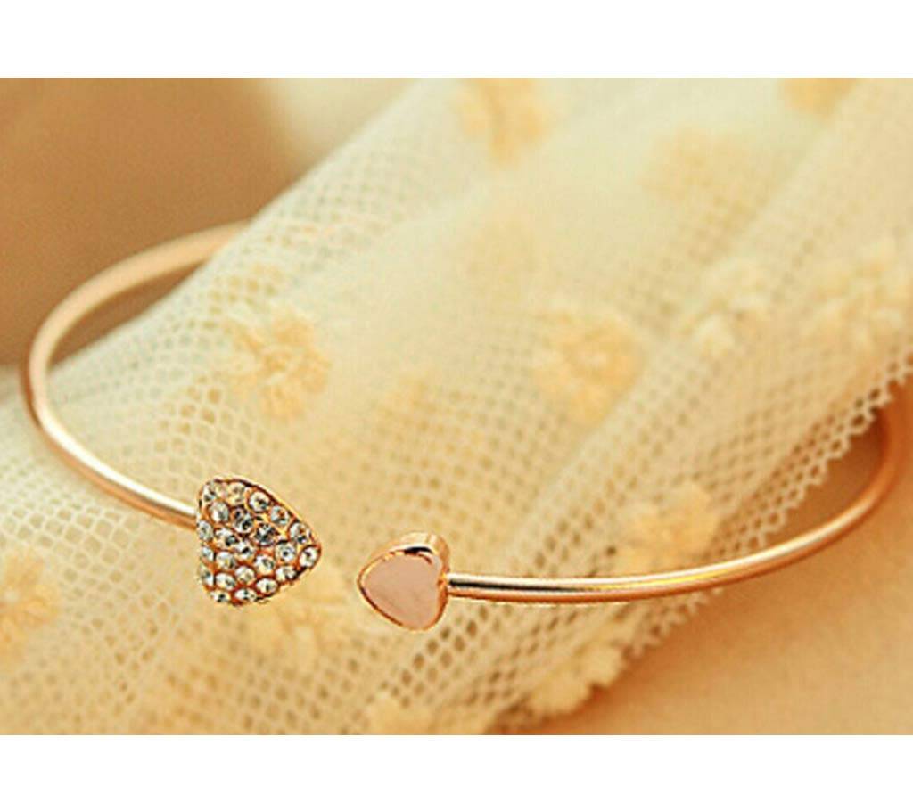 Chia Fashion Heart Cuff Unisex Bracelet (by Pink Point - CHIA26) বাংলাদেশ - 681615