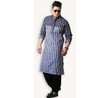 Eid Collection - Gents Semi Long Cotton Punjabi