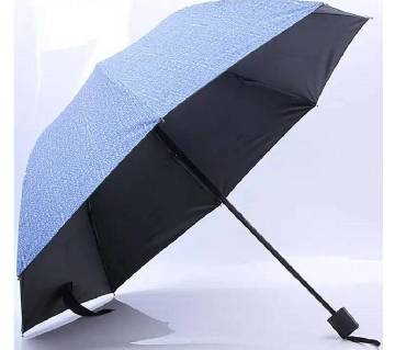 Sun & Rain Dual Protection Korean Tough Umbrella- Blue Color