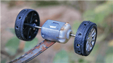 Dual Shaft DC Motor