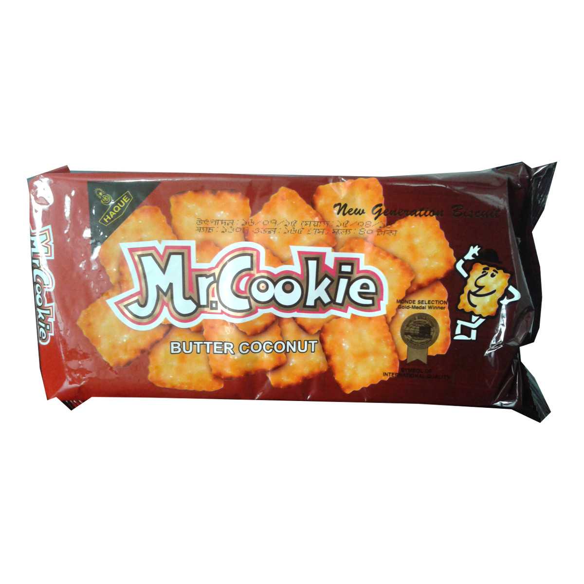 মি.কুকি বাটার কোকোনাট বিস্কুটস ২৫০ গ্রাম