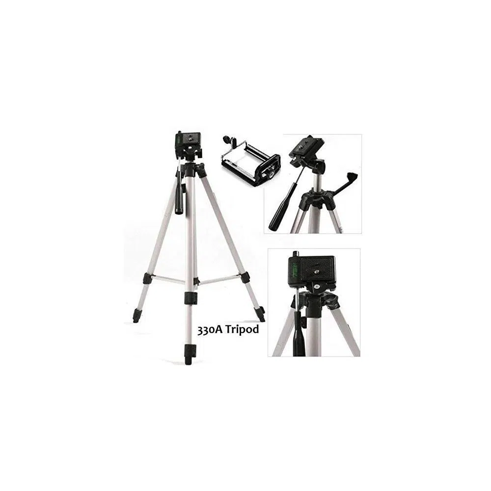 Aluminium Silver 330a Tripod, For Photography And Video