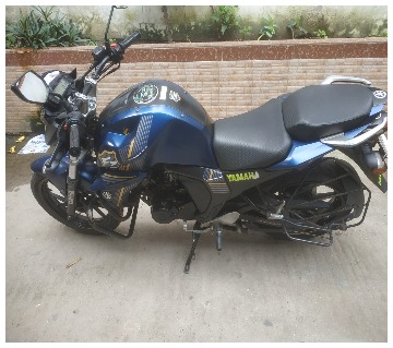 Yamaha fz used online bike