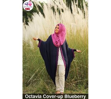 The Octavia Coverup - Blueberry (44")