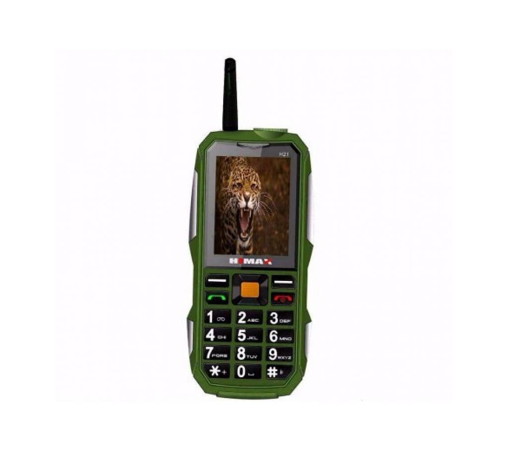 Himax H21 Phone in BD ডুয়েল সিম বিগ ব্যাটারি ফোন উইথ ওয়ারেন্টি বাংলাদেশ - 755049