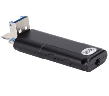 AR105 USB ভয়েস রেকর্ডার 32GB Memory Card Built-in