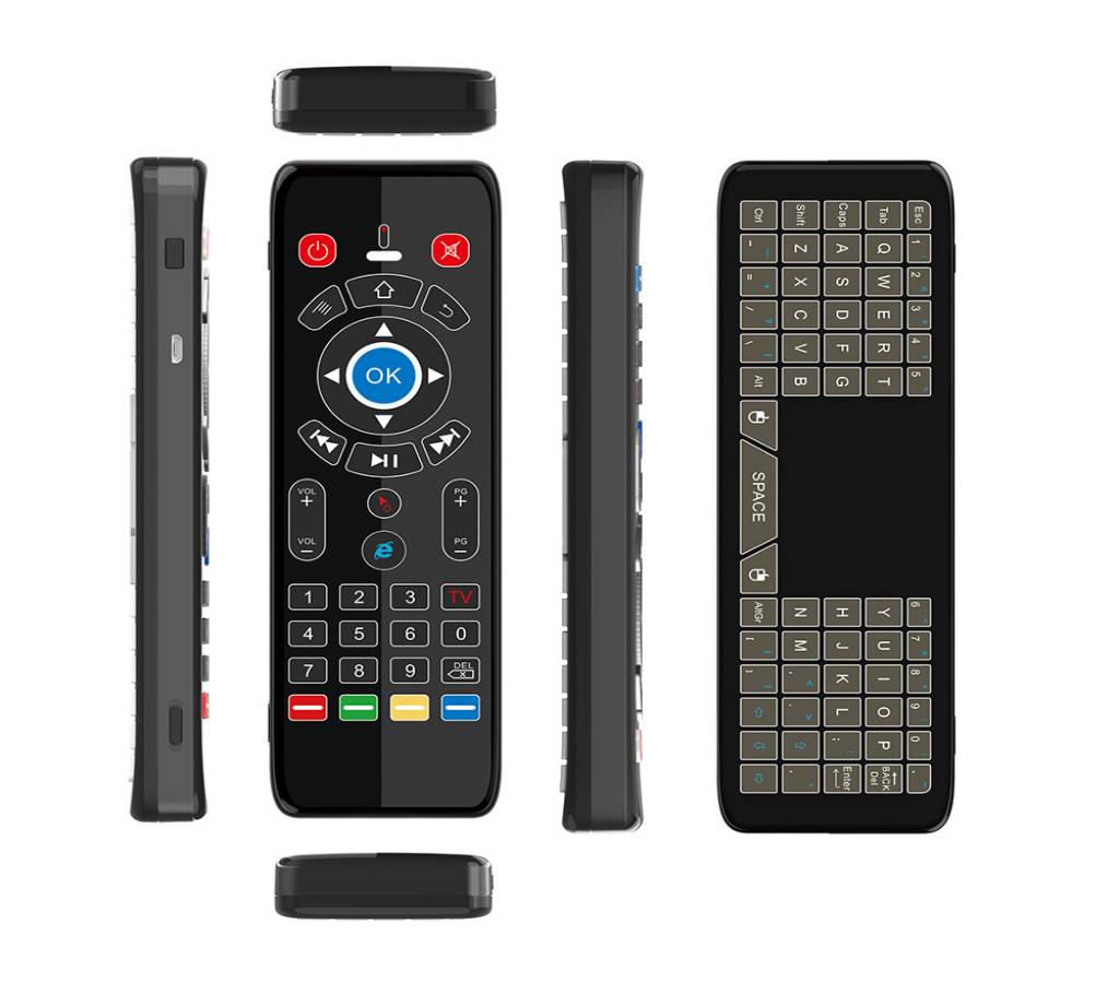 T16+ Air Mouse 2.4GHz ওয়্যারলেস রিমোট কন্ট্রোল আইআর Learning for Android TV Box বাংলাদেশ - 1151518