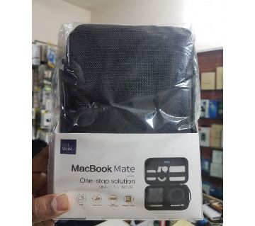 WiWU Macbook Mate স্টোরেজ ব্যাগ - Black