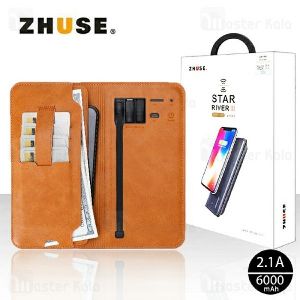 Zhuse Smart Wallet Flip Cover For Smart Phone upto 6.6 inch
