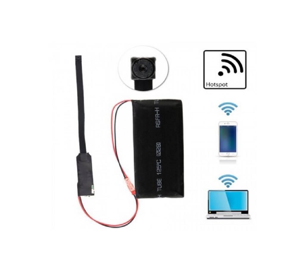 মিনি Wireless WiFi বাটন ক্যামেরা DIY মডিউল P2P নেটওয়ার্ক ক্যামেরা ফর iOS Android বাংলাদেশ - 1111474