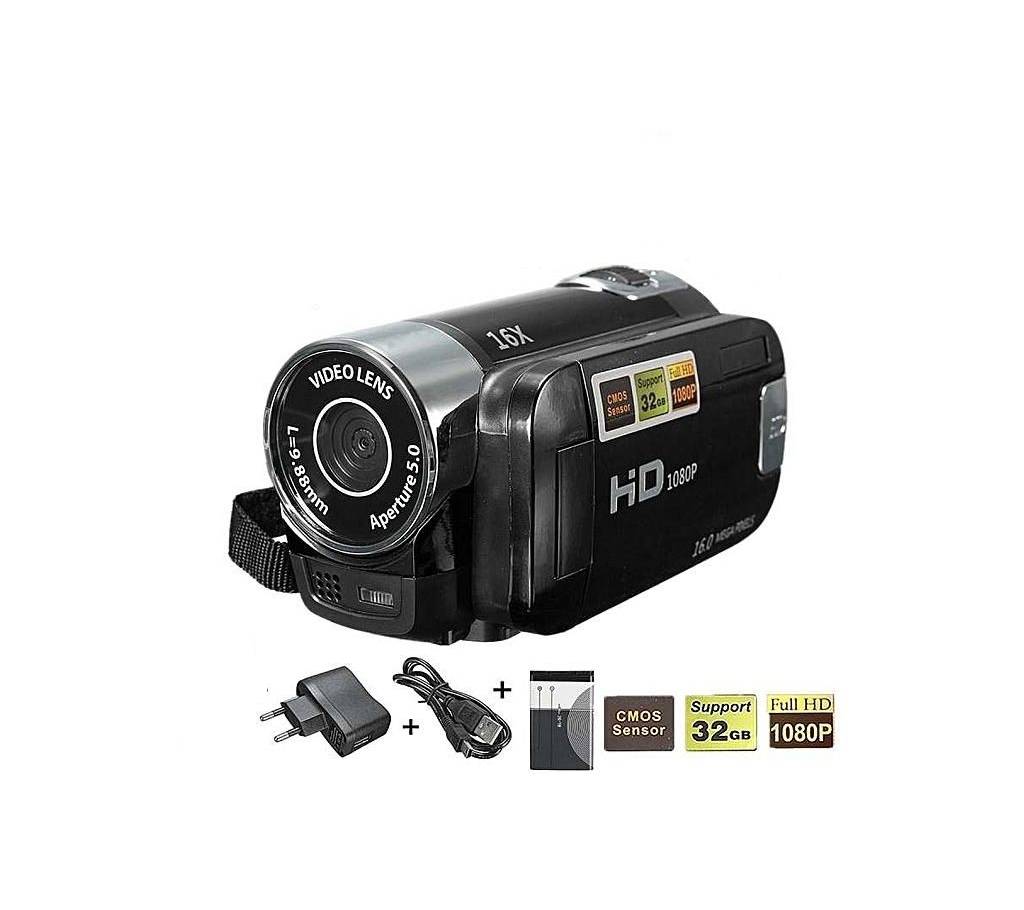 D90 1080P 16MP 16X Digital Zoom ডিজিটাল ক্যামেরা হ্যান্ডি ক্যামেরা বাংলাদেশ - 975418