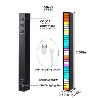 L022 RGB Acoustic Dazzle কালার লাইট