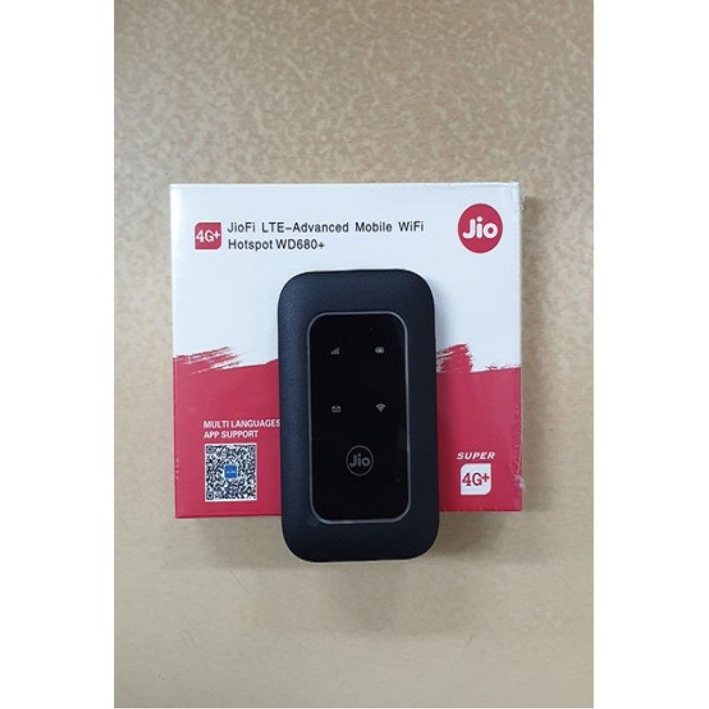 Jio WD680 4G WiFi Sim Pocket Router