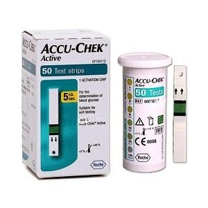 Accu-Chek Active 50 Strips for Accu-Chek Active Glucose Meter