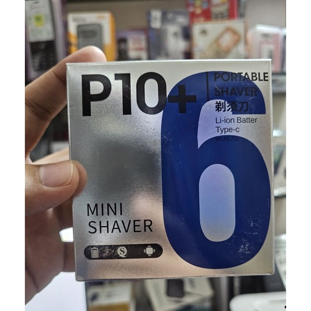 P10 Plus Mini Electric Shaver With Display Rechargeable