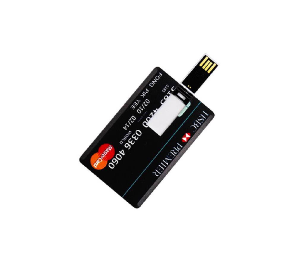 32GB HSBC ভিসা কার্ড শেপ পেনড্রাইভ USB 3.0 বাংলাদেশ - 991222