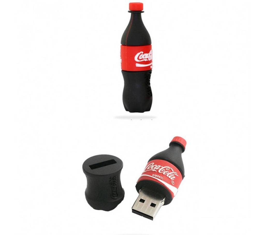 coca cola Shape 64GB ডিজাইনার ফ্যান্সি পেনড্রাইভ বাংলাদেশ - 552188