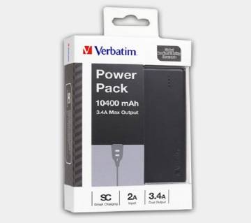 Verbatim 10400mAh Power Pack Dual-output  