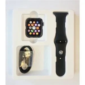 Smartberry S18 Smartwatch Always On Display Series 7  - Black