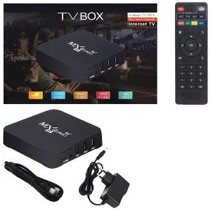MXQ Pro Android TV BOX 2GB RAM Wifi Play Store internet TV
