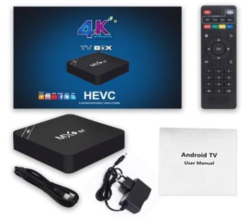 MX9 Smart TV BOX 4GB RAM 64GB ROM 5g Wifi অ্যান্ড্রয়েড টিভি বক্স