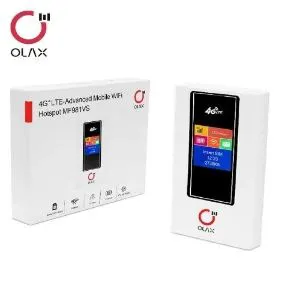 OLAX MF981VS 4G+ LTE WiFi Pocket Router with 2100mAh Battery - Original