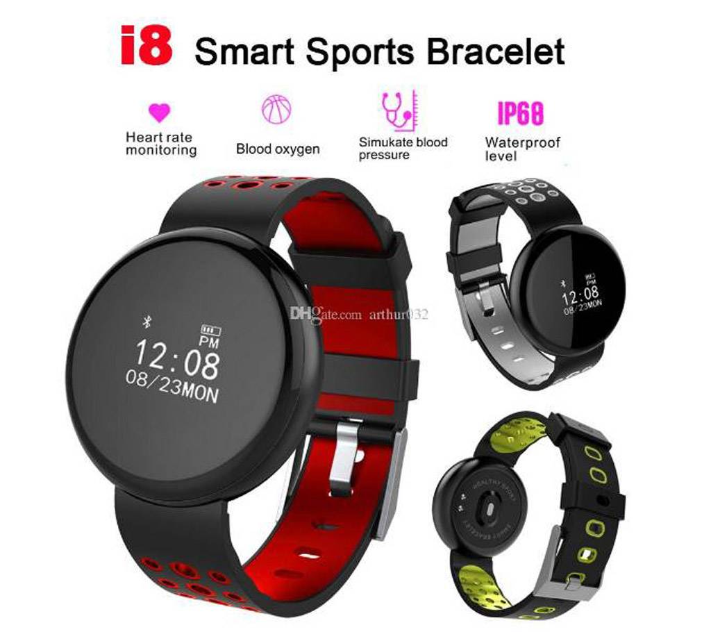 I8 Smart Band Watch water-Proof Blood pressure int বাংলাদেশ - 625537
