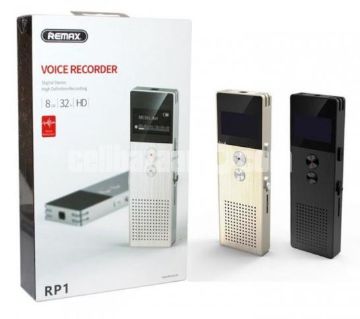 Remax RP1 ডিজিটাল ভয়েস রেকর্ডার 8GB - Original