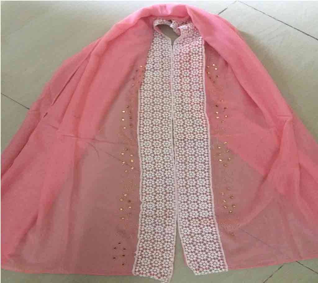 Cotton maxi hijab with lace and stone work বাংলাদেশ - 668612