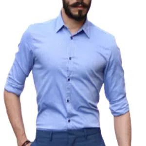 Cotton Long sleeve shirt for Men Sky Blue