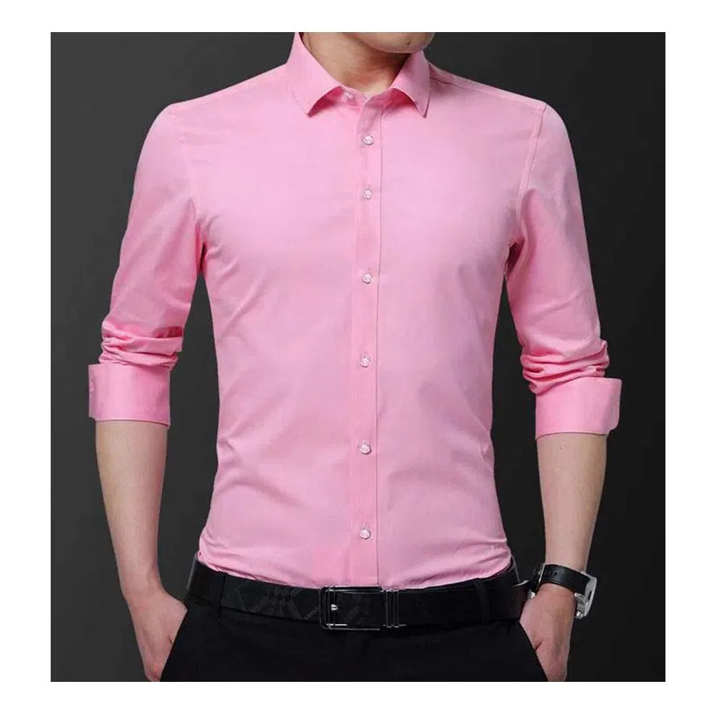 Cotton Long Sleeve Shirt for Men-4157 