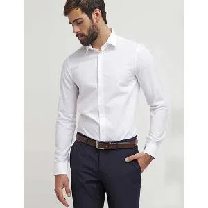Cotton Long Sleeve Shirt for Men-4158 