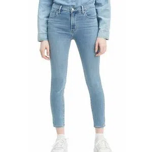 Ladies Denim Cotton Skinny Jeans Pants-4339