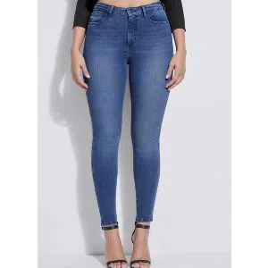Ladies Denim Cotton Skinny Jeans Pants-4340