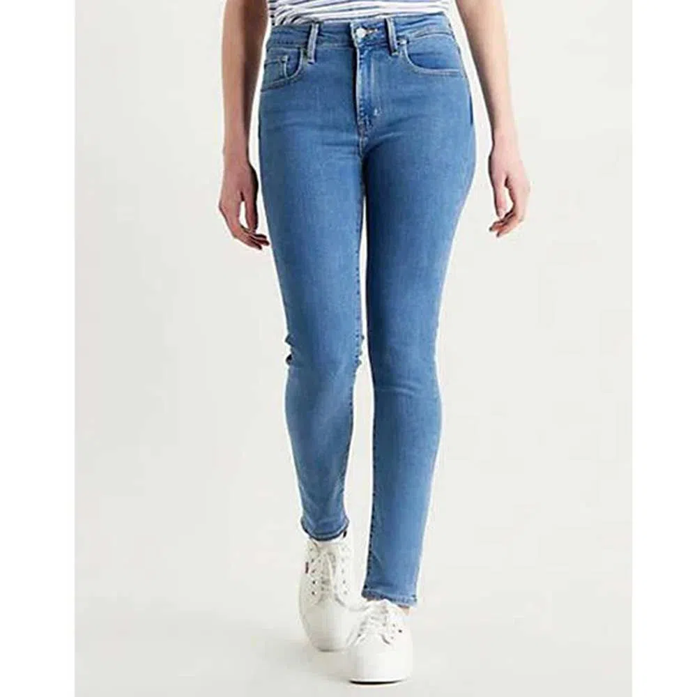 Cotton Jeans Pant for Women-4452