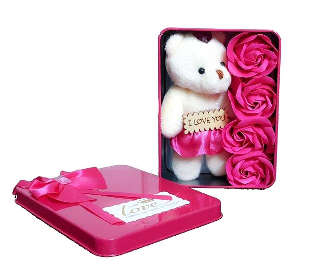 I Love you Panda Doll-Red গিফট বক্স বাংলাদেশ - 916633