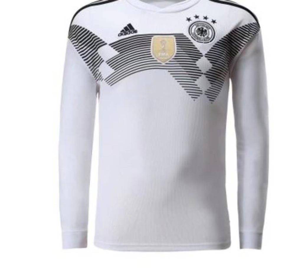Germany Home World Cup Special Full Sleeve Jersey 2018 বাংলাদেশ - 706528