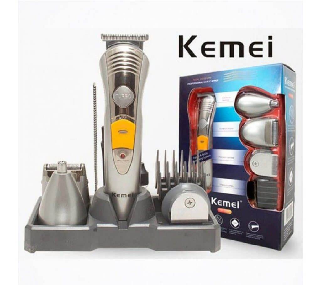 Kemei KM-580A 7 in 1 রিচার্জেবল গ্রুমিং কিট বাংলাদেশ - 559660