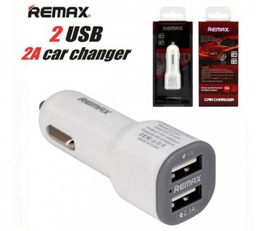 2 in 1 Remax USB কার চার্জার বাংলাদেশ - 584427