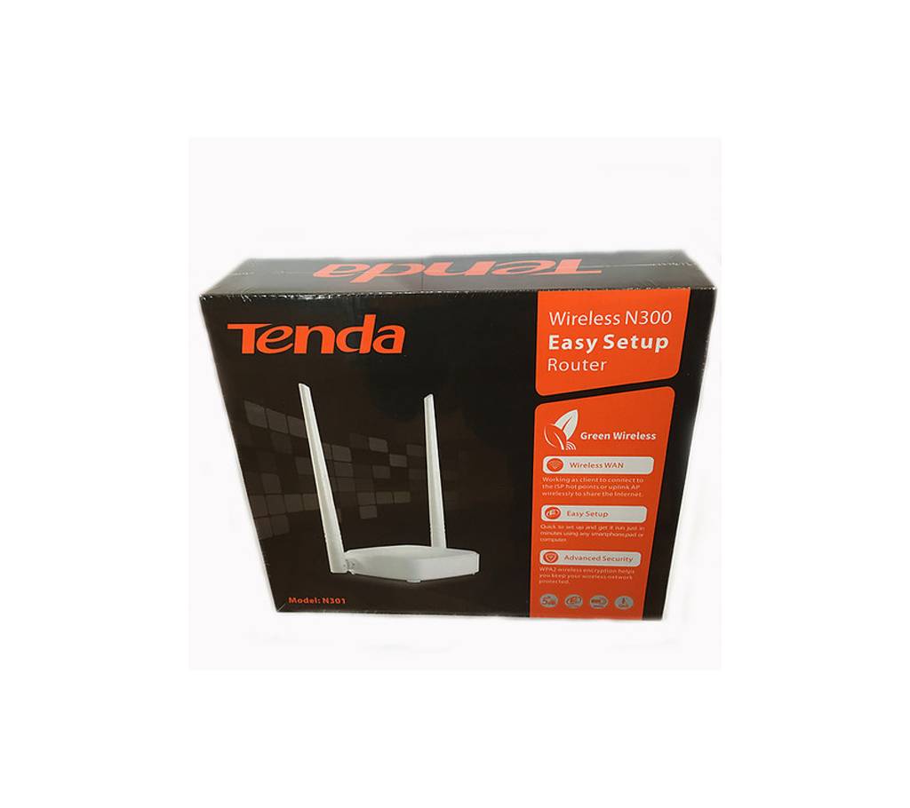 Tenda N301 300Mpbs Wi-Fi রাউটার বাংলাদেশ - 664895
