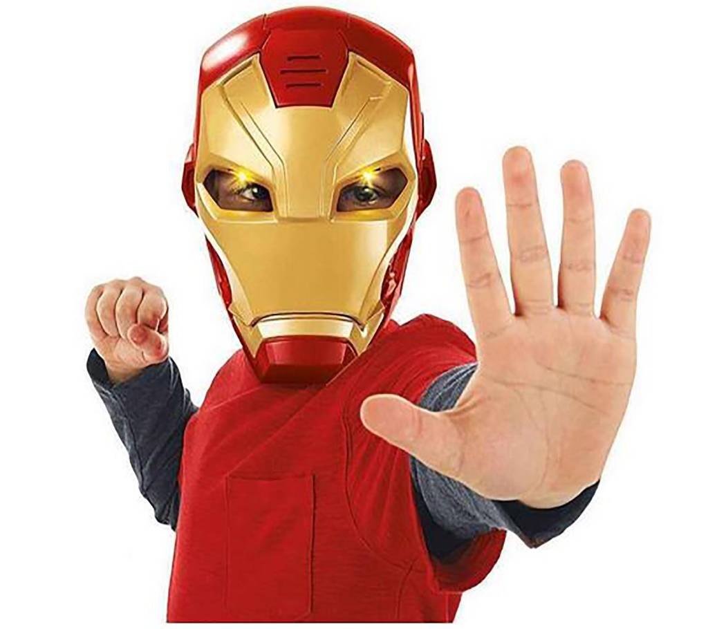 Iron Man LED লাইট মাস্ক বাংলাদেশ - 775540