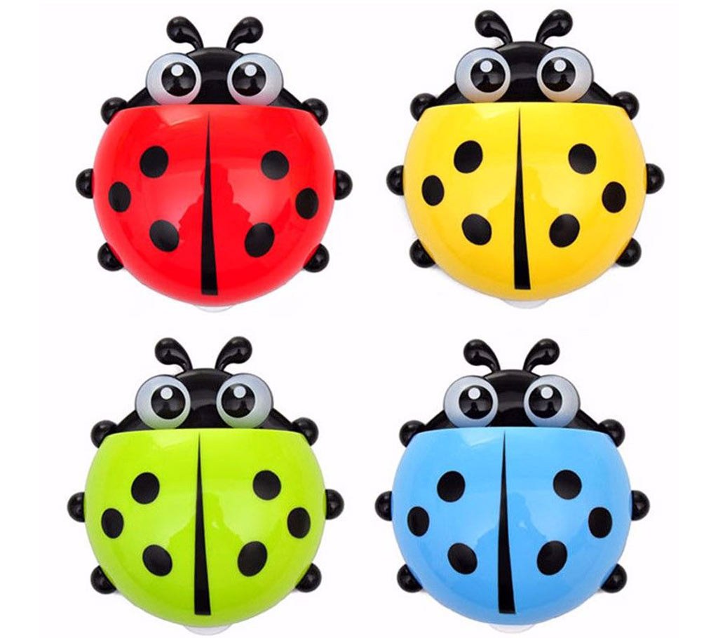 Ladybug শেপড টুথব্রাশ হোল্ডার (১ টি) বাংলাদেশ - 433624